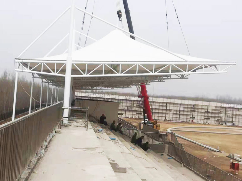 淄博重慶小學看臺1