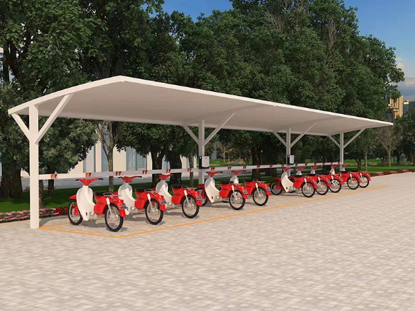 膜結(jié)構(gòu)充電樁