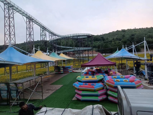 天津歡樂星球樂園遮陽棚
